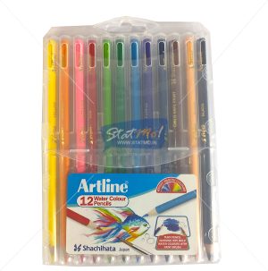 Artline Water Colour Pencils 12 Shade by StatMo.in