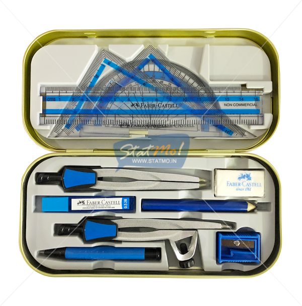 Faber Castell Stellar Mathematical Drawing Instrument Box by StatMo.in