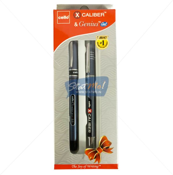 Cello X Caliber and Genius Pen Gift Set by StatMo.in