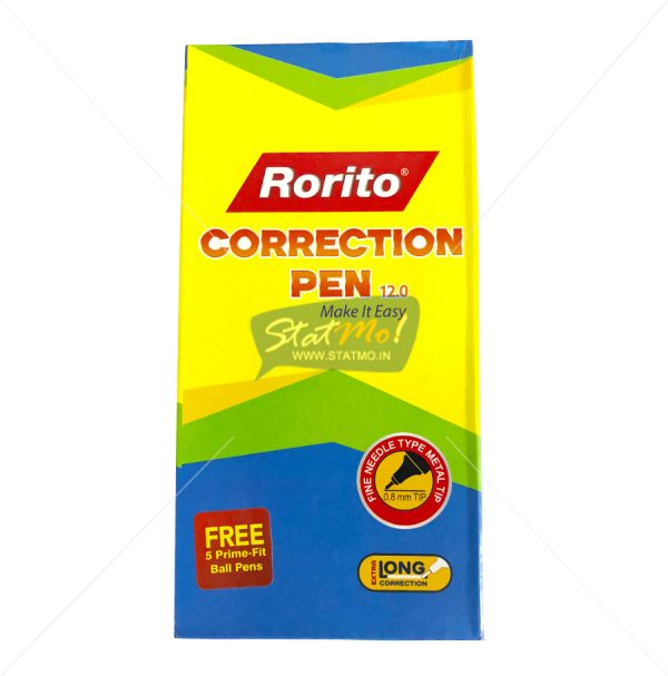 Rorito Correction Pen 12ml by StatMo.in