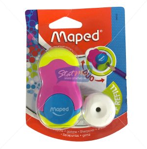 Maped Duo Loopy Sharpener & Eraser by StatMo.in