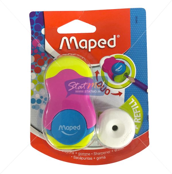 Maped Duo Loopy Sharpener & Eraser by StatMo.in