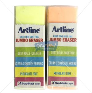 Artline Jumbo Eraser Colours