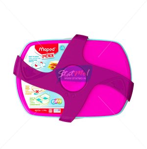 Maped Lunch Box Pink by StatMo.in