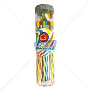 C3 Color Candy Graphite Pencils Jar Packing by StatMo.in