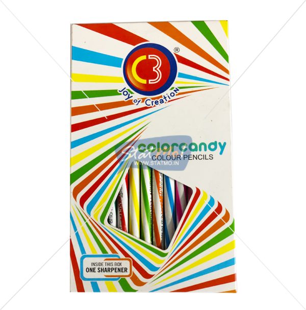 C3 Colorcandy Colour Pencils 12 Shades by StatMo.in