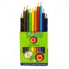 C3 Triangular Colour Pencils 10 Shades by StatMo.in