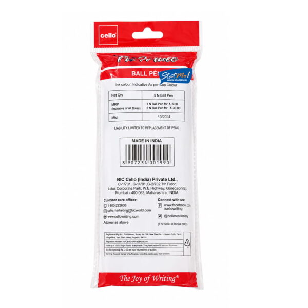 Cello Tri Mate Ball Pen by StatMo.in
