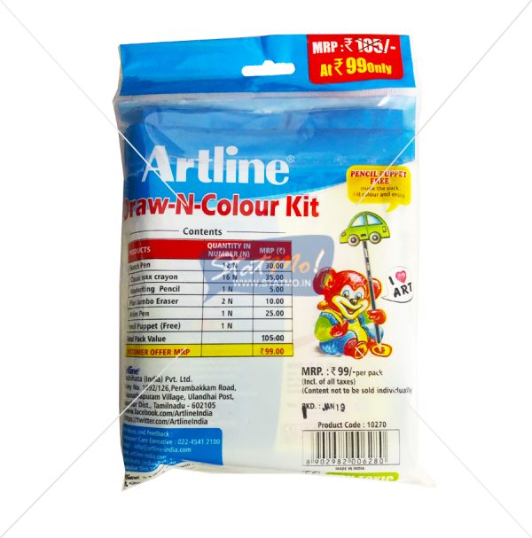 Artline Draw N Colour Kit by StatMo.in