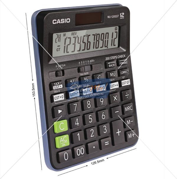 Casio MJ-120GST Calculator by StatMo.in