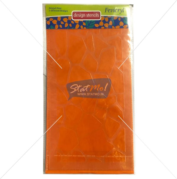 Pidilite Fevicryl Design Stencils Animal Print by StatMo.in