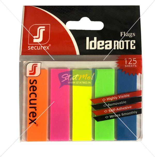 Securex Flags Idea Note Five Color by StatMo.in