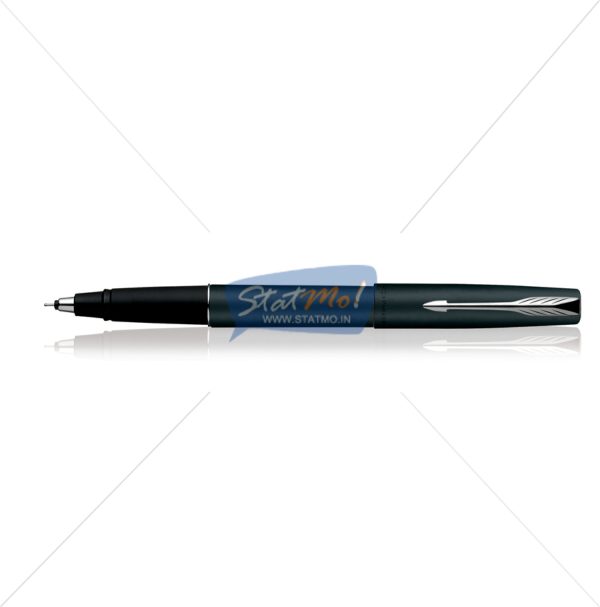 Parker Frontier Matte Black Roller Ball Pen CT by StatMo.in