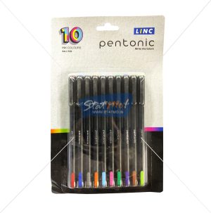 Linc Pentonic Ball Pen Assorted Colour by StatMo.in