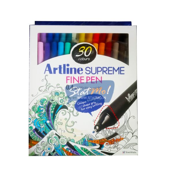 Artline Supreme Fine Pen 30 Shades by StatMo.in