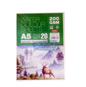 Anupam Water Colour Sheets A5 200GSM StatMo.in