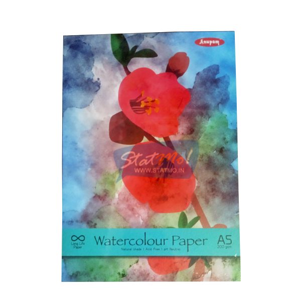 Anupam Water Paper A54 200GSM (Pack of 20 Sheets) by StatMo.in