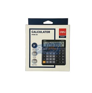 Deli Calculator 12-Digit M196 by StatMo.in