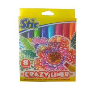 Stic Crazy Liner Color Pens 8 Shades by Statmo.in