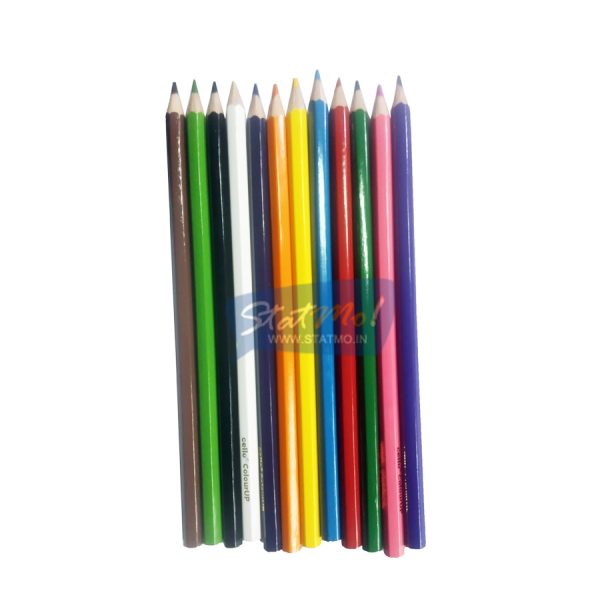 Cello Colour Up Colour Pencils 12 Shades by StatMo.in