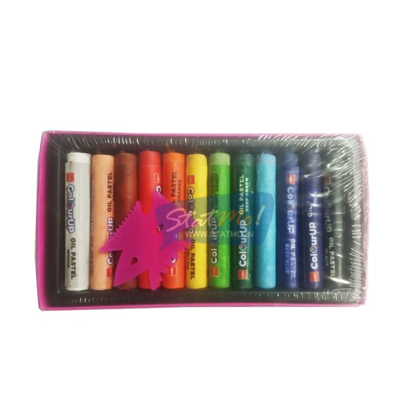 Cello Colour Up Oil Pastels 12 Shades by StatMo.in