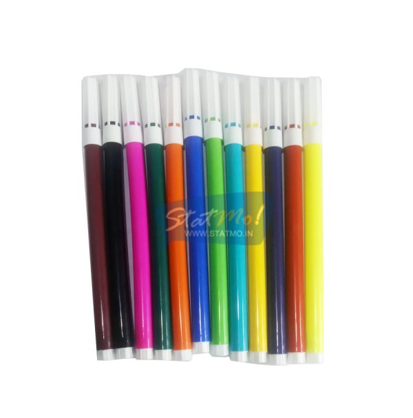 Cello Colour Up Sketch Pen 12 Shades by StatMo.in