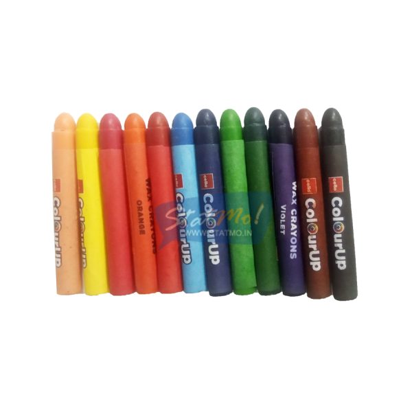 Cello Colour Up Wax Crayons 12 Shades by StatMo.in