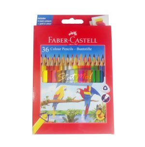 Faber Castell Colour Pencils 36 Shades by StatMo.in