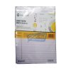 Mustard Lined Paper White Color A4 by StatMo.in