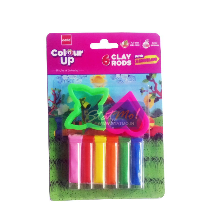 Clay Rods Cello Colour Up 6 Clay Rods – StatMo