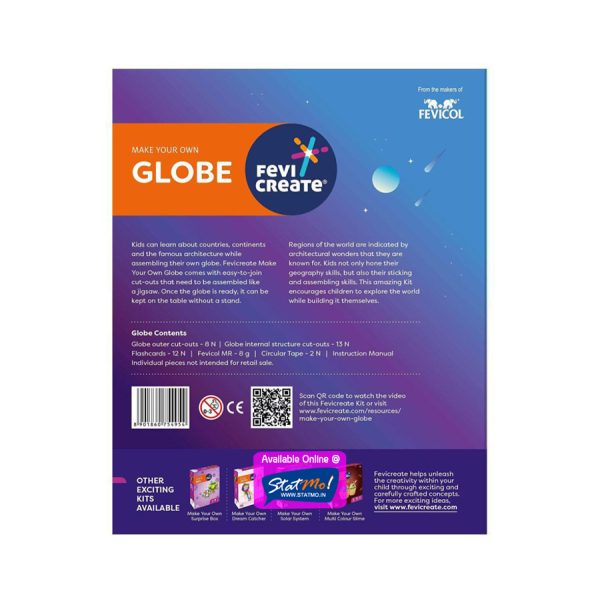 Pidilite Fevi Create Globe by StatMo.in