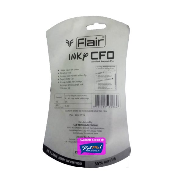 Flair Inky CFC Liquid Ink Fountain Pen by StatMo.in