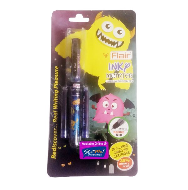 Flair Inky Monster Liquid Ink Fountain Pen by StatMo.in