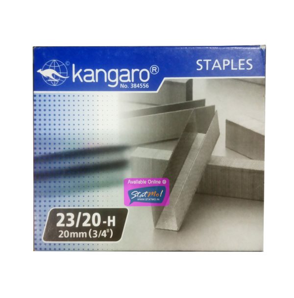 Kangaro Stapler Pin No. 23/20-H by StatMo.in