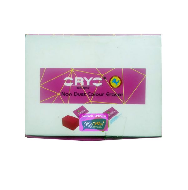 Oryo Colour Non Dust Eraser by StatMo.in