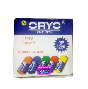 Oryo Long Colour Erasers by StatMo.in