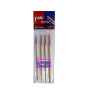 Polo Synthetic hair Round Brushes by StatMo.in