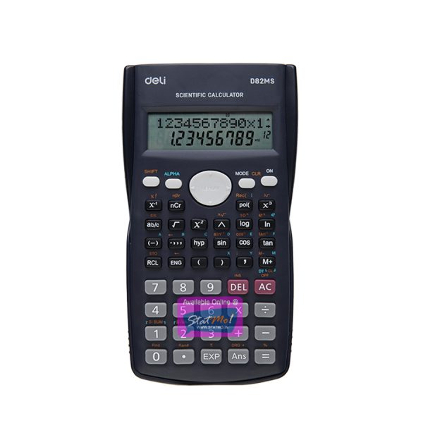 Deli Scientific Calculator D82MS by StatMo.in