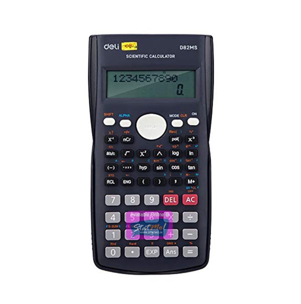 Deli Scientific Calculator D82MS by StatMo.in