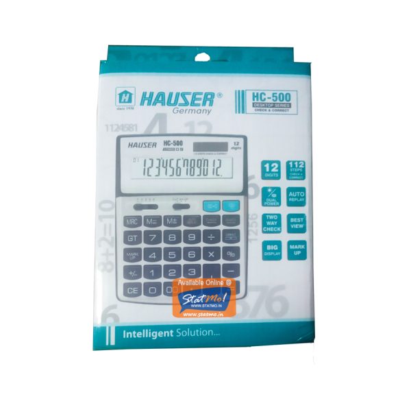 Hauser Calculator HC-500 by StatMo.in