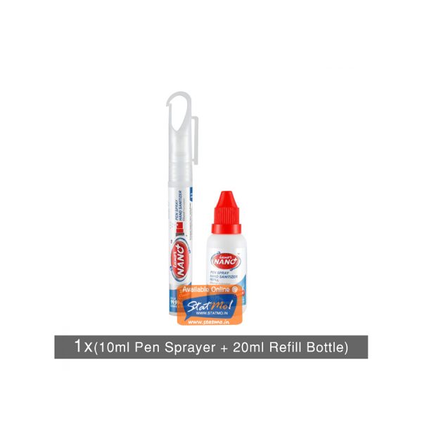 Luxor Nano+ Classic Pen Spray Hand Sanitizer by StatMo.in