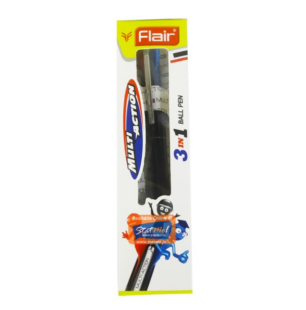 Flair Multi Action Ball Pen (3-in-1) by StatMo.in