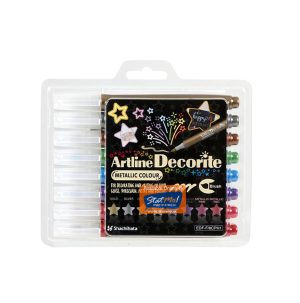 Artline Decorite Metallic Colour Brush Pen by StatMo.in