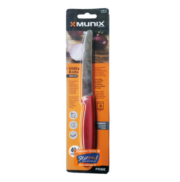 Munix Utility Knife Serrated 219mm by StatMo.in