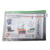 Securex Zipper Bag Mesh Transparent A4 by StatMo.in