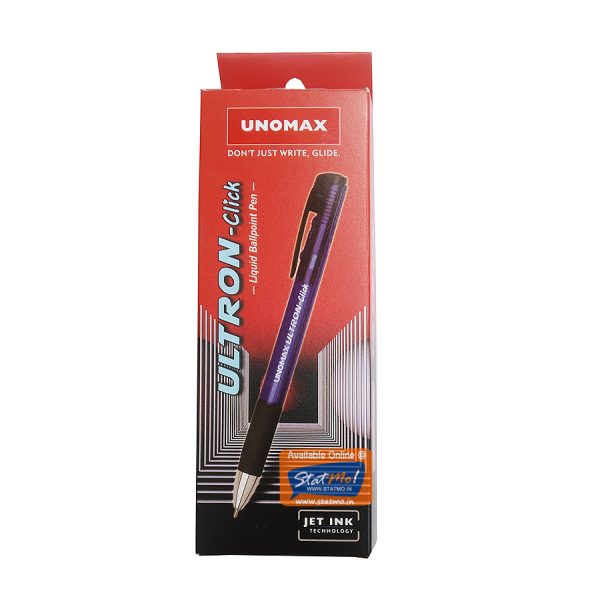 Unomax Ultron Click Liquid Ballpoint Pen by StatMo.in