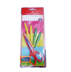 Faber Castell Craft Scissors -3 Cuts by StatMo.in