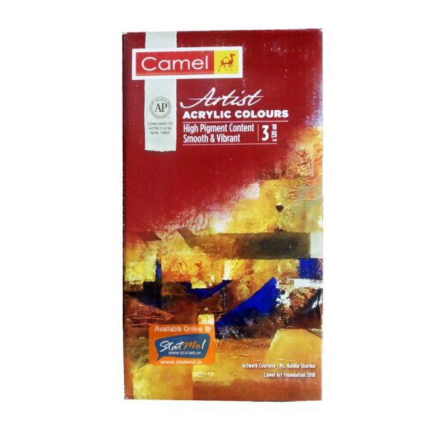 Camlin Artist Acrylic Colours 120Ml Tube by StatMo.in