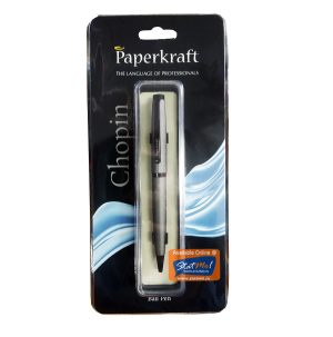 Classmate Paperkraft Chopin Classic Matte Grey Finish Ball Pen by StatMo.in