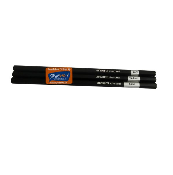 Nataraj Charcoal Pencils by StatMo.in